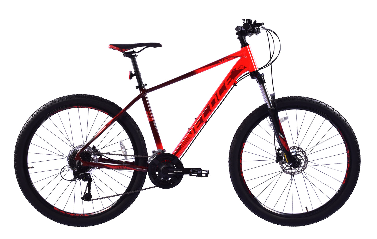 Veloce V300 – 650B MTB (Black/Red)
