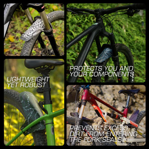 NAC MTB Fender – Lightweight Mud Guard (Black)
