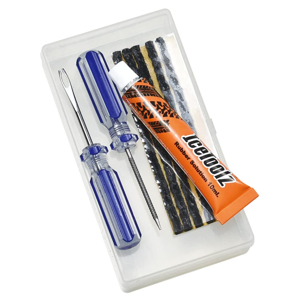 IceToolz Tubeless Tire Puncture Repair Kit