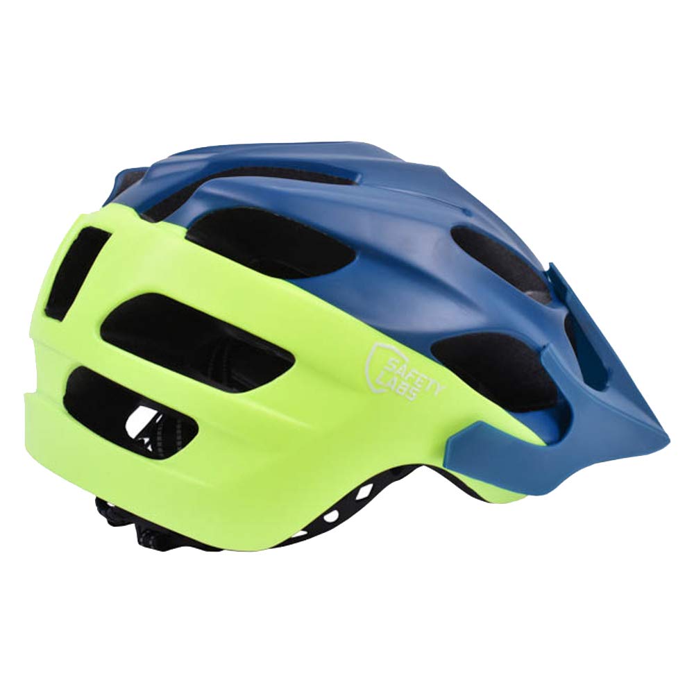 Safety Labs VOX Helmet – Blue/Neon Yellow (M 54–57 cm)