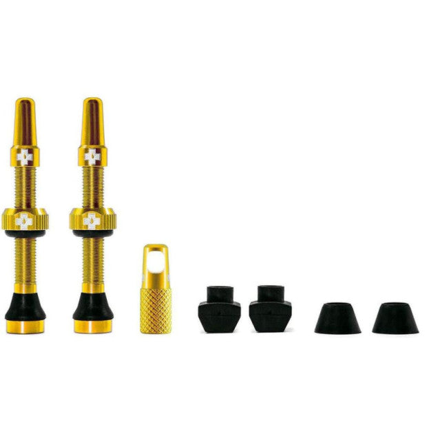 MUC OFF 44 MM TUBELESS VALVES (PAIR)