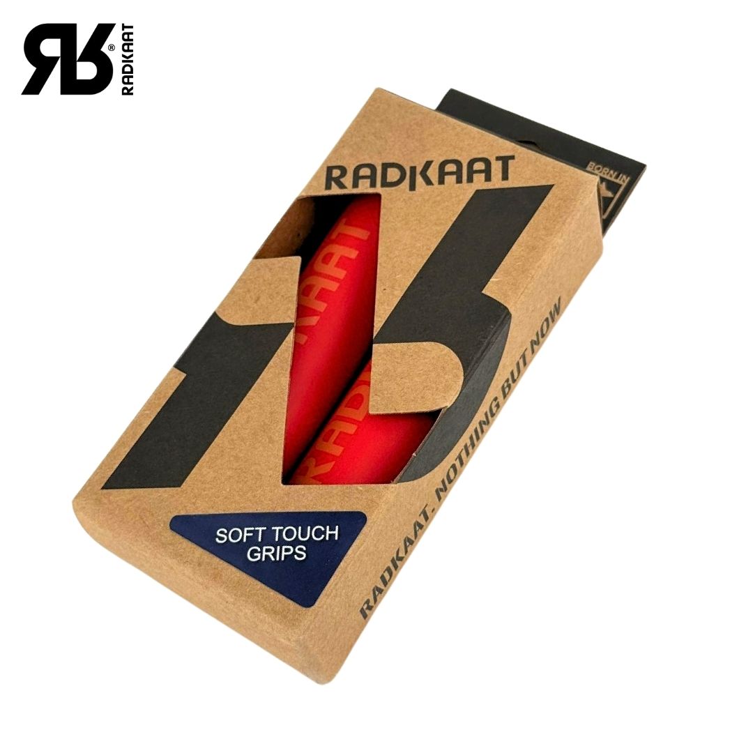Radkaat NBR Soft Touch Comfort Grip – Red / Black