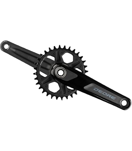 Shimano Deore FC-M6100-1 Crankset (Black)