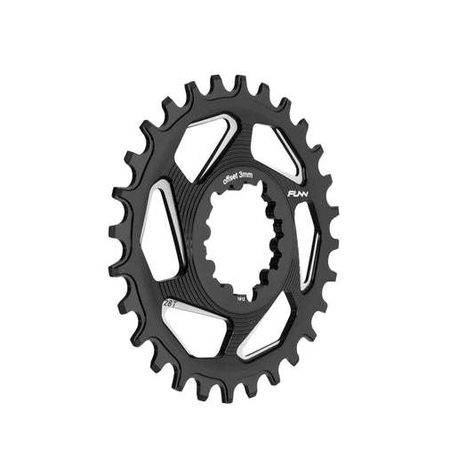 Funn Solo DX Chainring Boost STD 3mm Offset AL7075 32T Direct Mount – SRAM