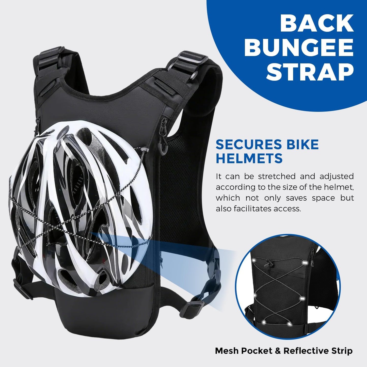 Hydration Vest Backpack with 2L Water Bladder (BRAND NEW)