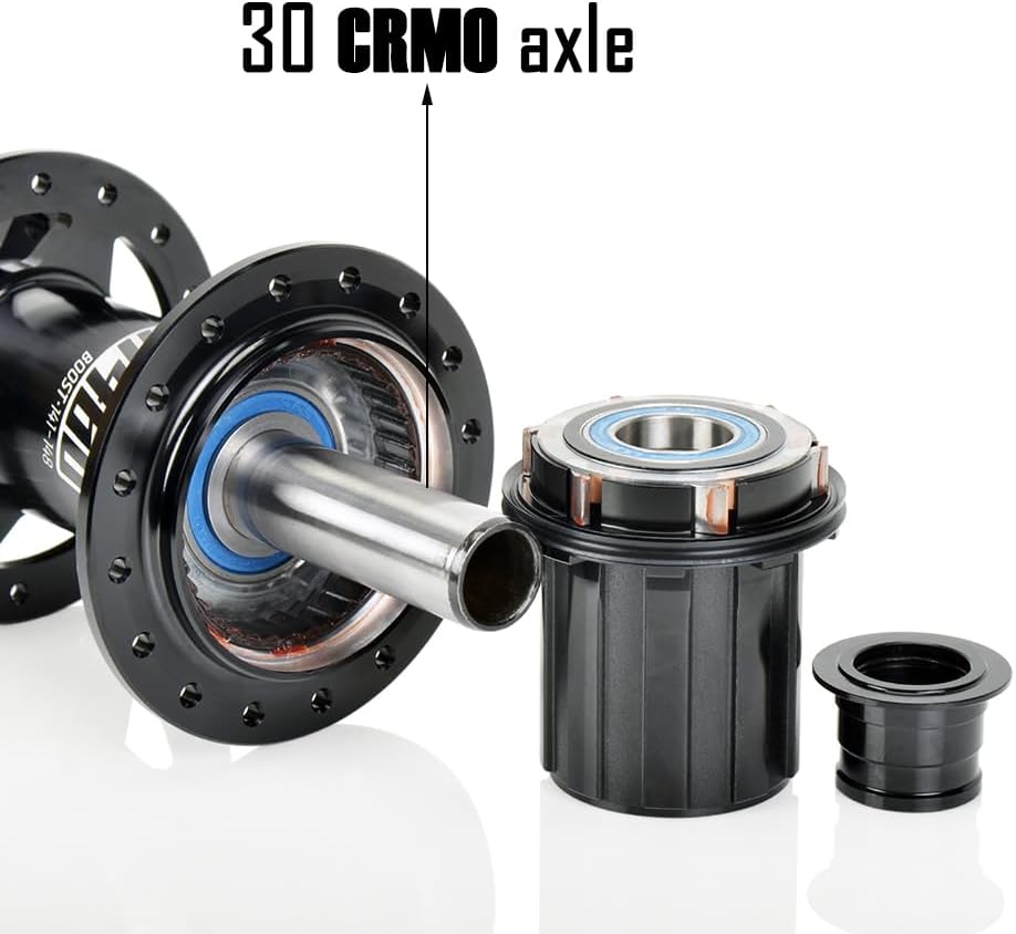 KOOZER XM490 PRO BOOST REAR - 32H (6 BOLT)