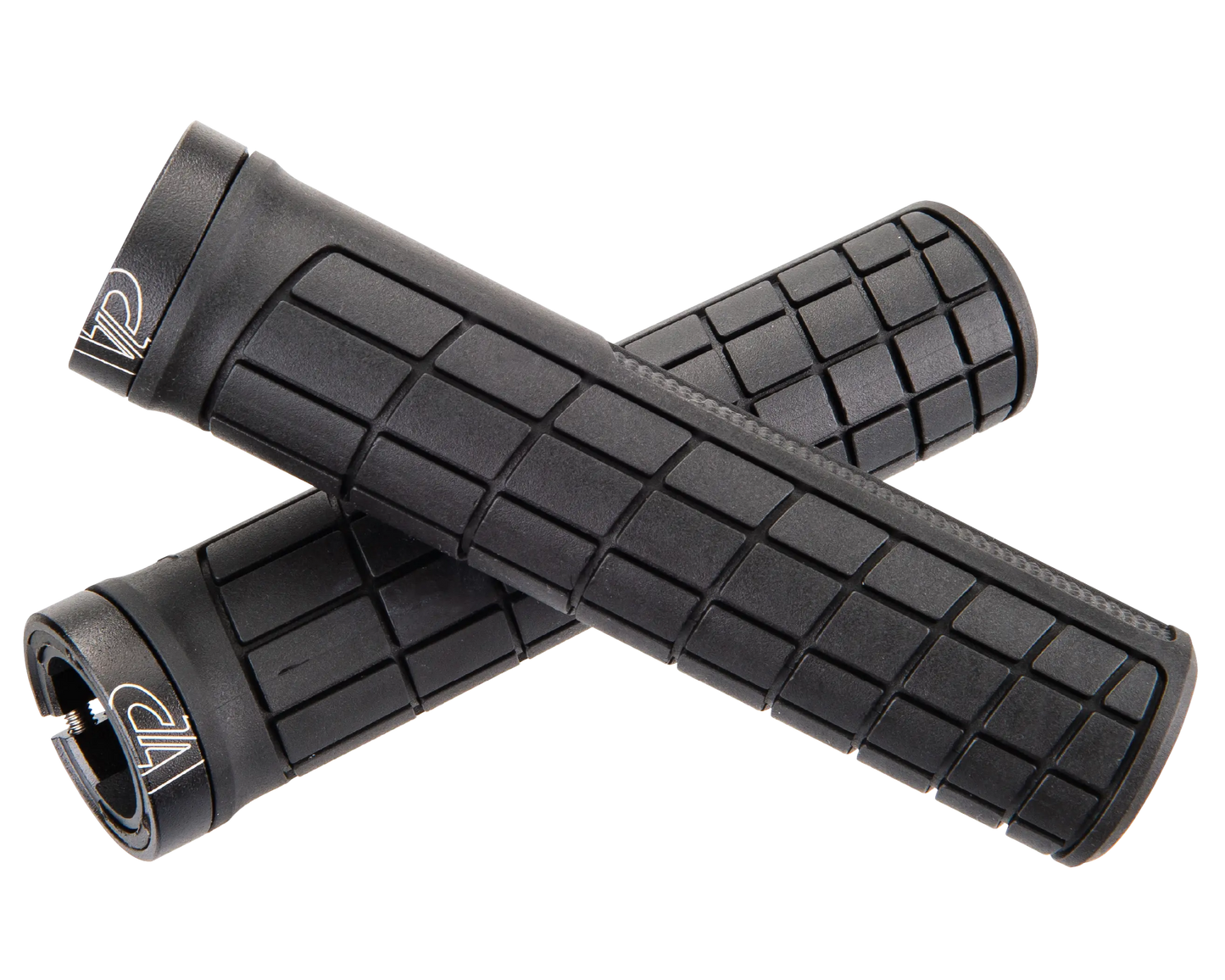 VP Components VPG-122A Lock-On MTB Handlebar Grips (BLACK)