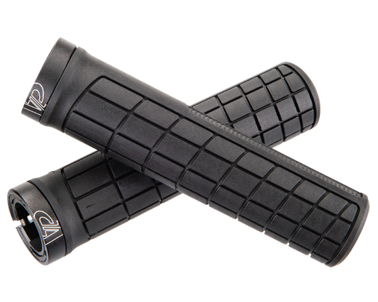 VP Components VPG-122A Lock-On MTB Handlebar Grips (BLACK) POLYPACK