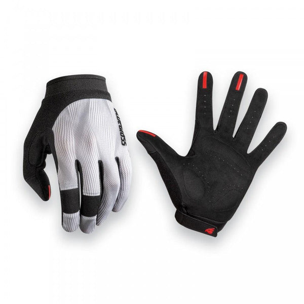 Bluegrass React Unisex Cycling Gloves – White