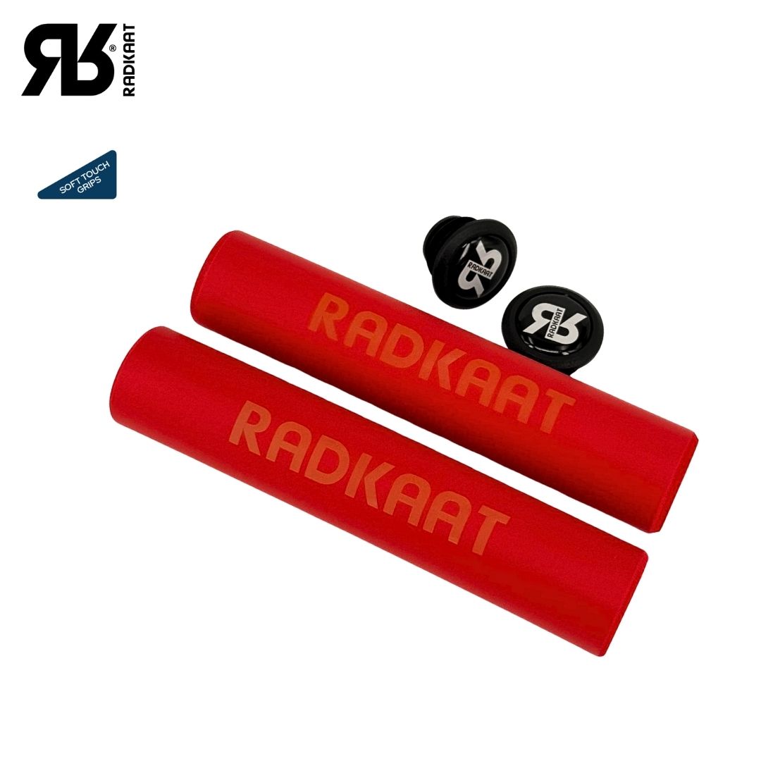 Radkaat NBR Soft Touch Comfort Grip – Red / Black